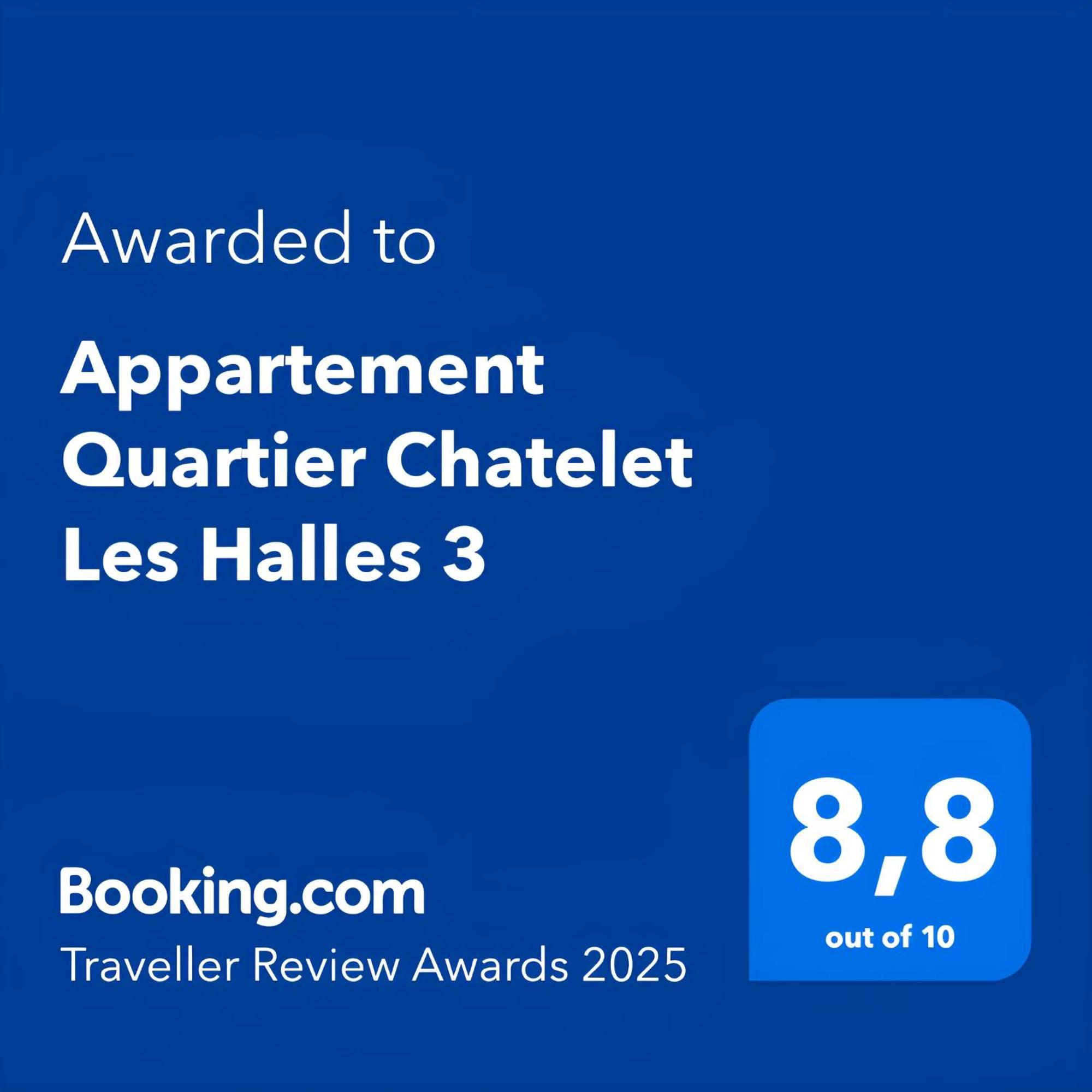 Appartement Quartier Chatelet Les Halles 3 Free Netflix Paris Exterior foto